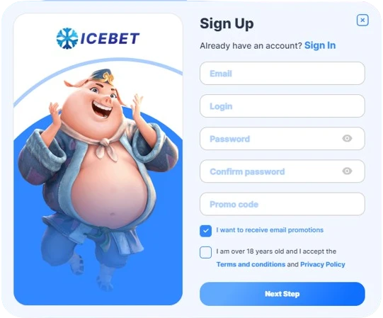Icebet Registration